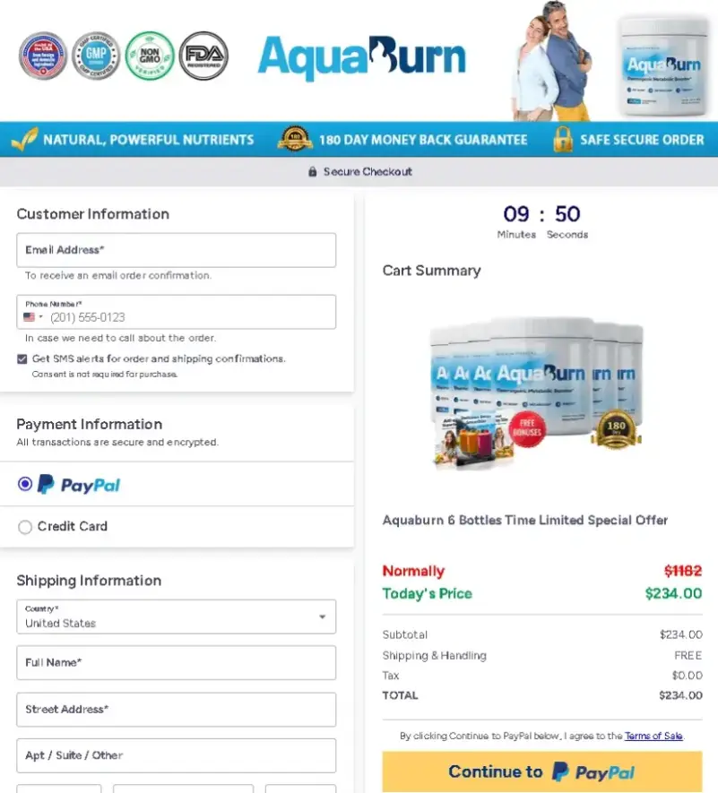 aquaburn aquaburn-secure-checkout-page